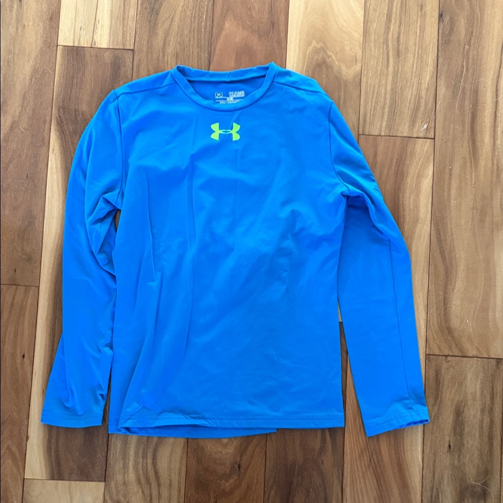 Under Armour Vibrant Blue Cold Gear Performance Top